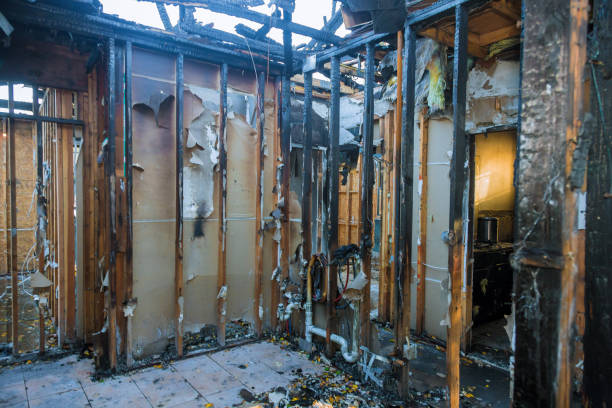 Professional Fire Damage Assessment technician working in Clarksboro, NJ